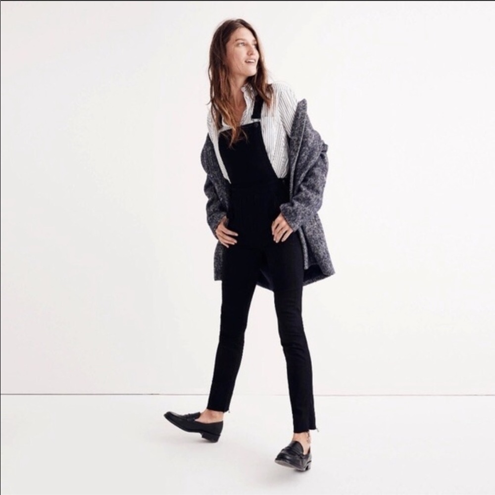 Madewell Skinny Overalls in Lunar Wash